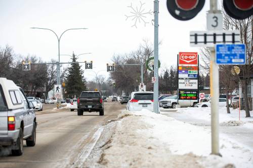 MIKAELA MACKENZIE / FREE PRESS
                                Main Street in Winkler