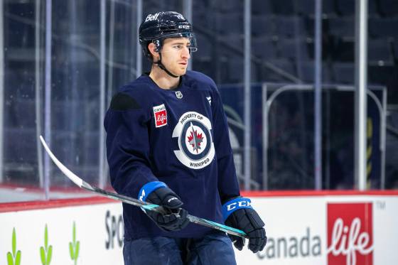 Gabe Vilardi is having a strong season, but he’s now gone four consecutive games without a point. (Mikaela MacKenzie / Free Press files)