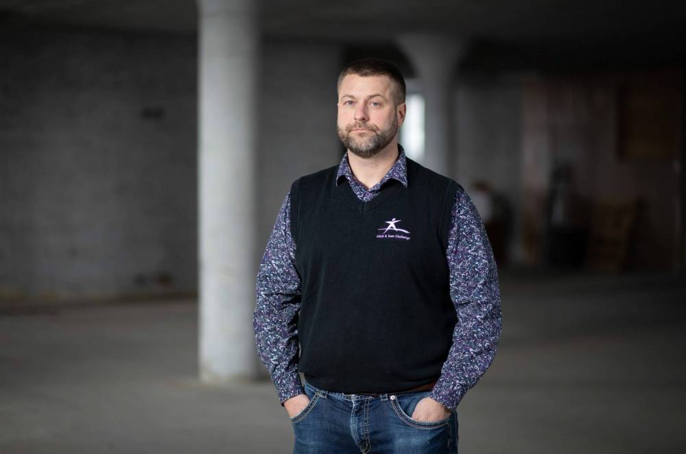 JESSICA LEE / FREE PRESS FILES
Adult and Teen Challenge of Central Canada CEO Pastor Daniel Emond said the plan for the former warehouse at 83 Kate St. has been years in the making.