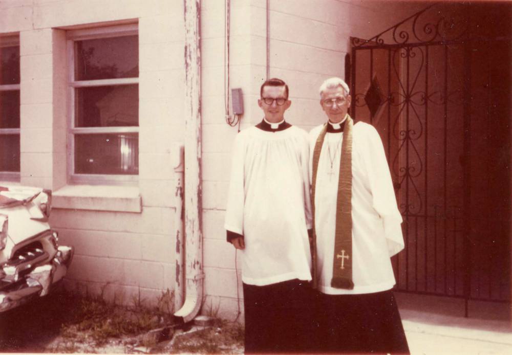 SUPPLIED
The fledgling pastor (left) did an internship with Pastor Parkiander in St. Petersburg, Fla.