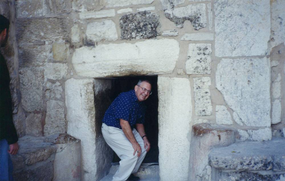 SUPPLIED
Chell’s trip to Israel in 1997 was a foundational event in his life.
