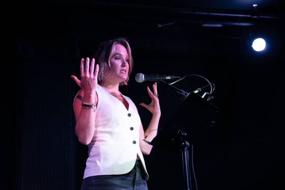 Winnipeg Story Slam is the brainchild of former local broadcaster and consultant Nicole Dubé. (Supplied)