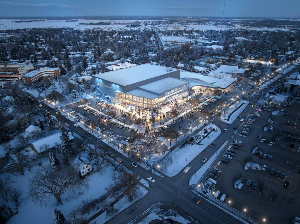 SUPPLIED
A rendering of the 112,000-sq.-ft. multi-purpose Southeast Event Centre, which will contain exercise facilities, a restaurant and banquet space.