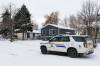 MIKE DEAL / FREE PRESS FILES
                                RCMP outside 604 Oak Bay in Portage la Prairie in December. A man was arrested Thursday for a double homicide that happened at the home.