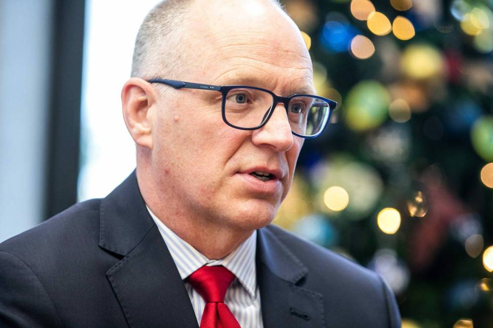MIKAELA MACKENZIE / FREE PRESS FILES
Winnipeg Mayor Scott Gillingham: “The only way we can get more housing built in Winnipeg is to get the North End (sewage treatment plant) built.”