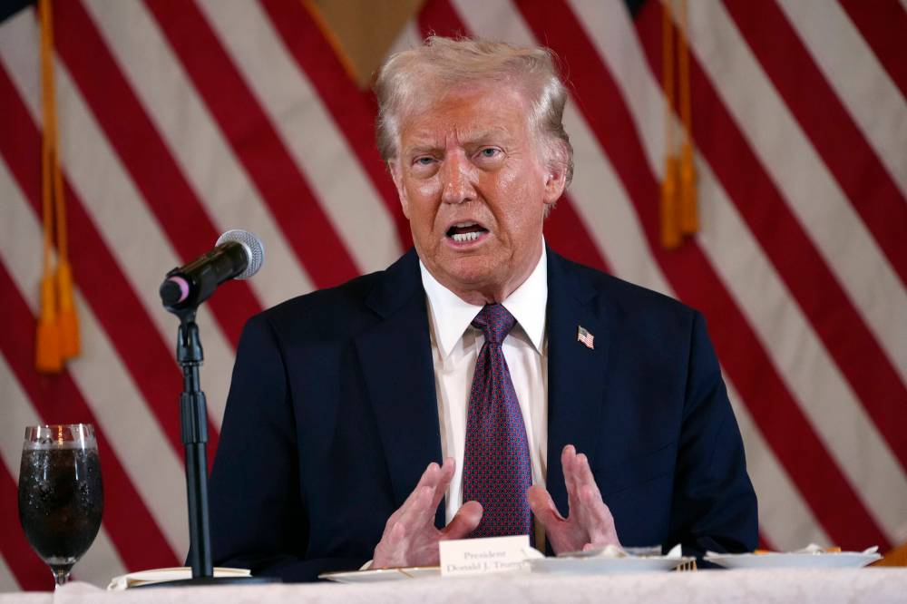 Evan Vucci / Associated Press Files
Incoming U.S. president Donald Trump is promising to impose new 25 per cent tariffs on Canadian exports as early as Monday. But there are trade opportunities within our borders that Canadians could be taking advantage of.