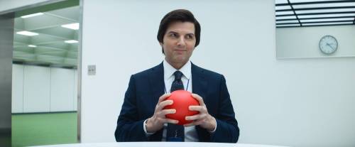 Adam Scott in &ldquo;Severance&rdquo; on Apple TV+. (Supplied)