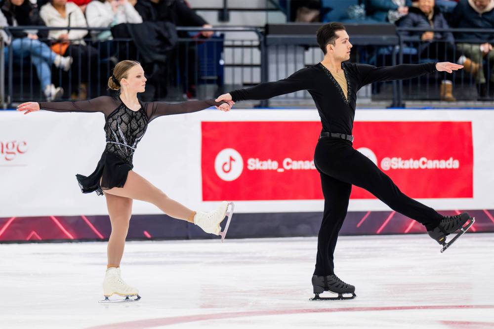 Danielle Earl / Skate Canada
Ava Kemp and Yohnatan Elizarov are the two-time Canadian junior pairs champions.