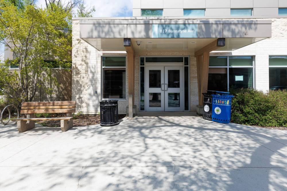 MIKE DEAL / FREE PRESS FILES
AI detection systems were also tested at the Mental Health Crisis Response Centre entrance last summer.