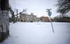 RUTH BONNEVILLE / FREE PRESS
                                A proposed six-storey mixed-use building could rise on the site of a parking lot behind the Sherbrook Inn, which has been undergoing renovations since closing last year.