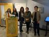 Supplied
                                Sisler students Arin Carlos (from left) and Elisha Bautista alongside Belle Jarniewski, executive director of the Jewish Heritage Centre of Western Canada, Sisler teacher Orysya Petryshyn and student Miguel De Vera.