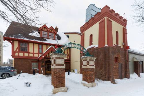 MIKE DEAL / FREE PRESS
                                The Granite Curling Club estimates it would lose about 70 per cent of its parking should the planned development take place.