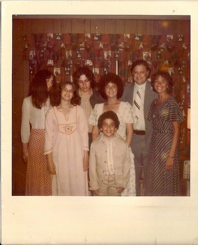 SUPPLIED
The Feldman family gathered weekly at open-door Shabbat dinners cooked by Rhoda Feldman.