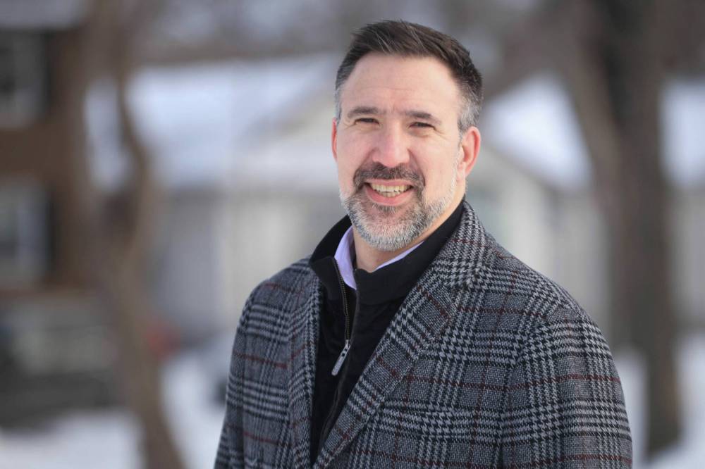 RUTH BONNEVILLE / FREE PRESS
                                Thomas Linner is the newly chosen NDP candidate for the St. Boniface - St. Vital riding.