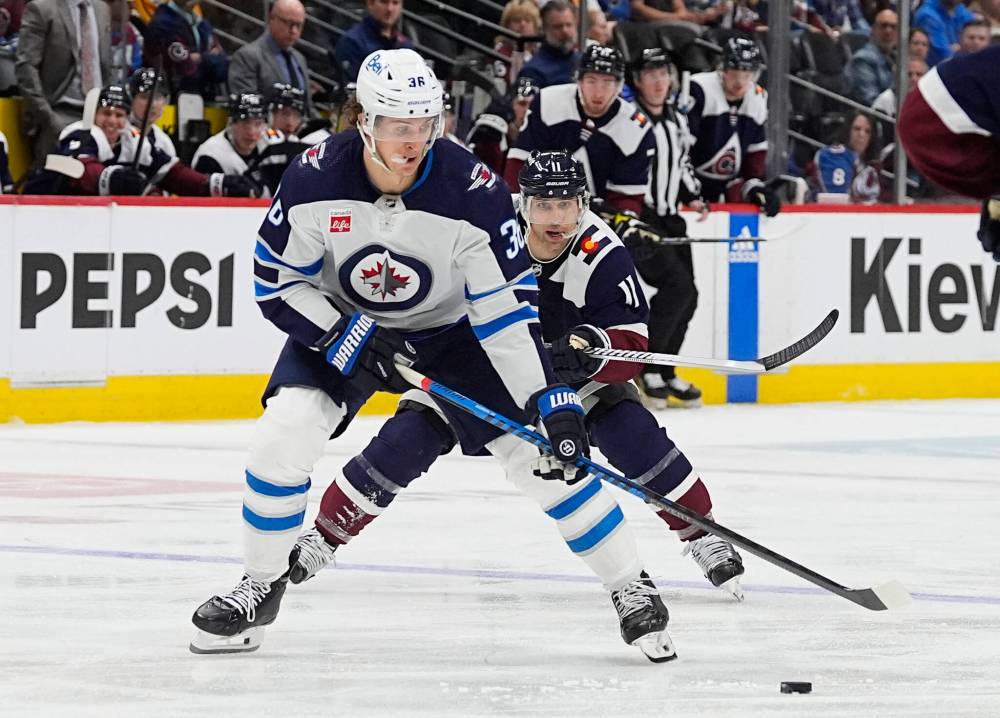 Morgan Barron was placed on injured reserve on Wednesday, according to Puck Pedia. (David Zalubowski / The Associated Press files)