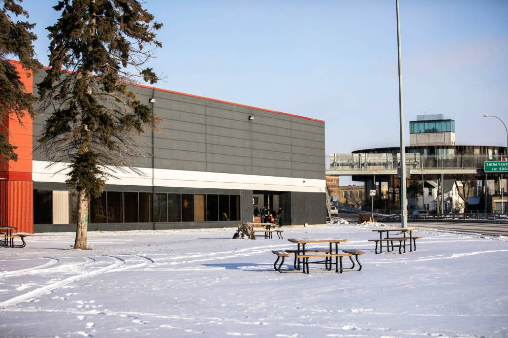 MIKAELA MACKENZIE / FREE PRESS FILES
The provincial government applied on Nov. 21 to open its first supervised consumption site at 200 Disraeli Fwy.