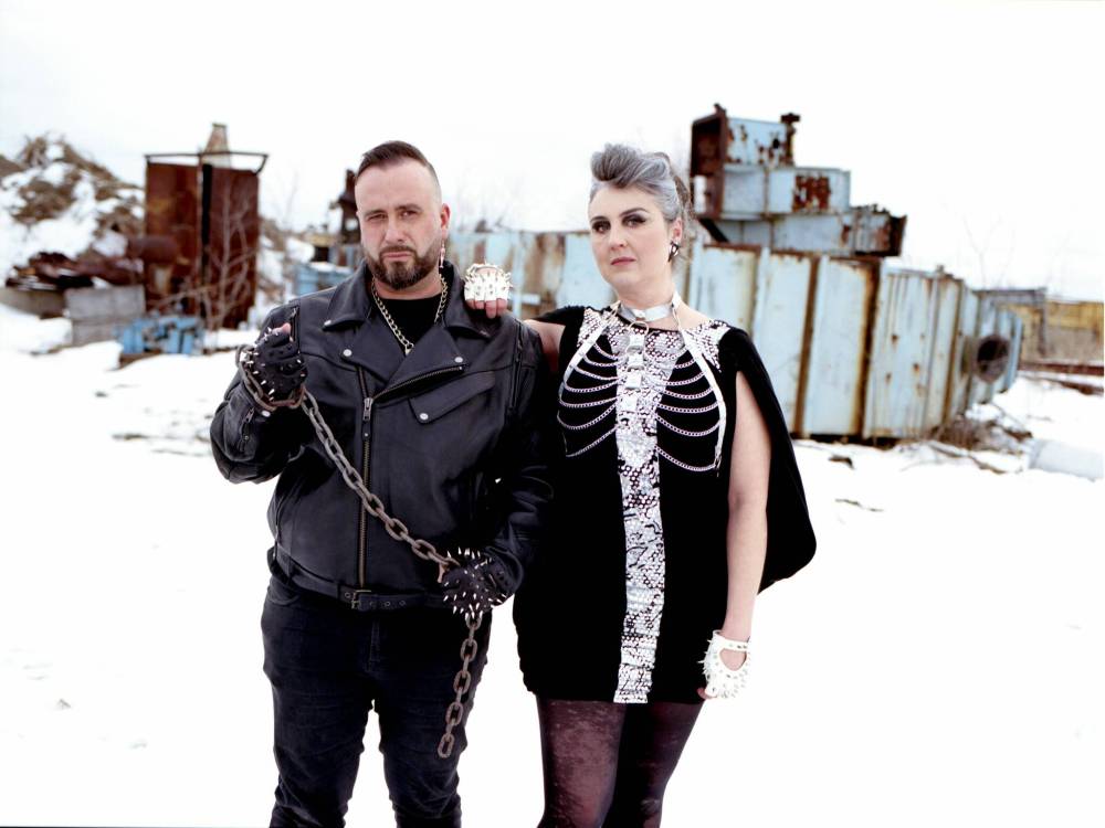 DELF GRAVERT PHOTO
Karen Dunham met Jaimz Asmundson in 2001 and later performed as Ghost Twin.