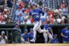 FILE - Kansas City Royals' Adam Frazier in action during a baseball game against the Washington Nationals, Sept. 26, 2024, in Washington. (AP Photo/Nick Wass, File)