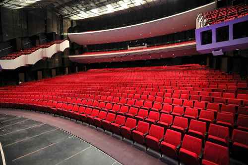RUTH BONNEVILLE / FREE PRESS FILES

The stage and seating area of the Concert Hall.