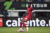FILE - Canada defenseman Alphonso Davies controls the ball during an international friendly soccer match against Mexico Tuesday, Sept. 10, 2024, in Arlington, Texas. (AP Photo/Tony Gutierrez, File)