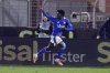 Como 1907's Diao Diaoune Assane celebrates scoring during the Serie A soccer match between Como and Juventus at the Giuseppe Sinigaglia stadium in Como, Italy, Friday Feb. 7, 2025. (Antonio Saia/LaPresse via AP)