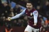 FILE - Aston Villa's Emiliano Buendia celebrates after scoring his sides second goal during the English Premier League soccer match between Aston Villa and Leeds United at Villa Park in Birmingham, England, on Jan. 13, 2023. (AP Photo/Rui Vieira, File)