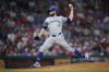 FILE - Toronto Blue Jays' Tim Mayza plays during a baseball game, May 7, 2024, in Philadelphia. (AP Photo/Matt Slocum, File)