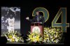 Former baseball player Ken Griffey Jr. speaks during a celebration of life for former Oakland Athletics baseball player Rickey Henderson in Oakland, Calif., Saturday, Feb. 1, 2025. (AP Photo/Jeff Chiu)