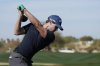 Thomas Detry, of Belgium, hits his tee shot at the 13th hole during the second round of the Phoenix Open golf tournament at the TPC Scottsdale Friday, Feb. 7, 2025, in Scottsdale, Ariz. (AP Photo/Ross D. Franklin)