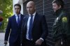 FILE - The former president of Spain's soccer federation Luis Rubiales arrives at the National Court in Madrid, Spain, Monday, April. 29, 2024. Rubiales will testify on Monday as a defendant for alleged corruption during his time at the head of the organization. (AP Photo/Bernat Armangue, File)