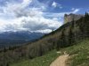 The hiking trail on Yamnuska in Alberta's Bow Valley Wildland Provincial Park, part of Kananaskis Country, is shown in June 2017. THE CANADIAN PRESS/Colette Derworiz