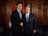Prime Minister Justin Trudeau meets with the Aga Khan on Parliament Hill in Ottawa, Tuesday, May 17, 2016. The Aga Khan, the spiritual leader of the world’s Ismaili Muslims, has died at the age of 88. THE CANADIAN PRESS/Sean Kilpatrick