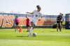 Ashley Cathro trains while at the University of Illinois in this undated handout photo. The 25-year-old defender has signed with AFC Toronto of the new Northern Super League. THE CANADIAN PRESS/HO, AFC Toronto *MANDATORY CREDIT*