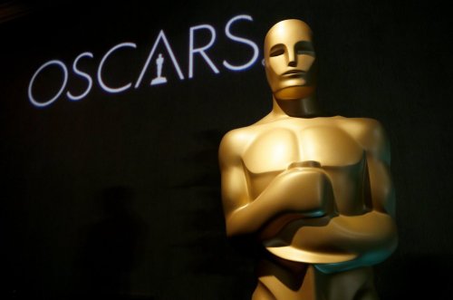 FILE - An Oscar statue appears at the 91st Academy Awards Nominees Luncheon, Feb. 4, 2019, in Beverly Hills, Calif. (Photo by Danny Moloshok/Invision/AP, File)