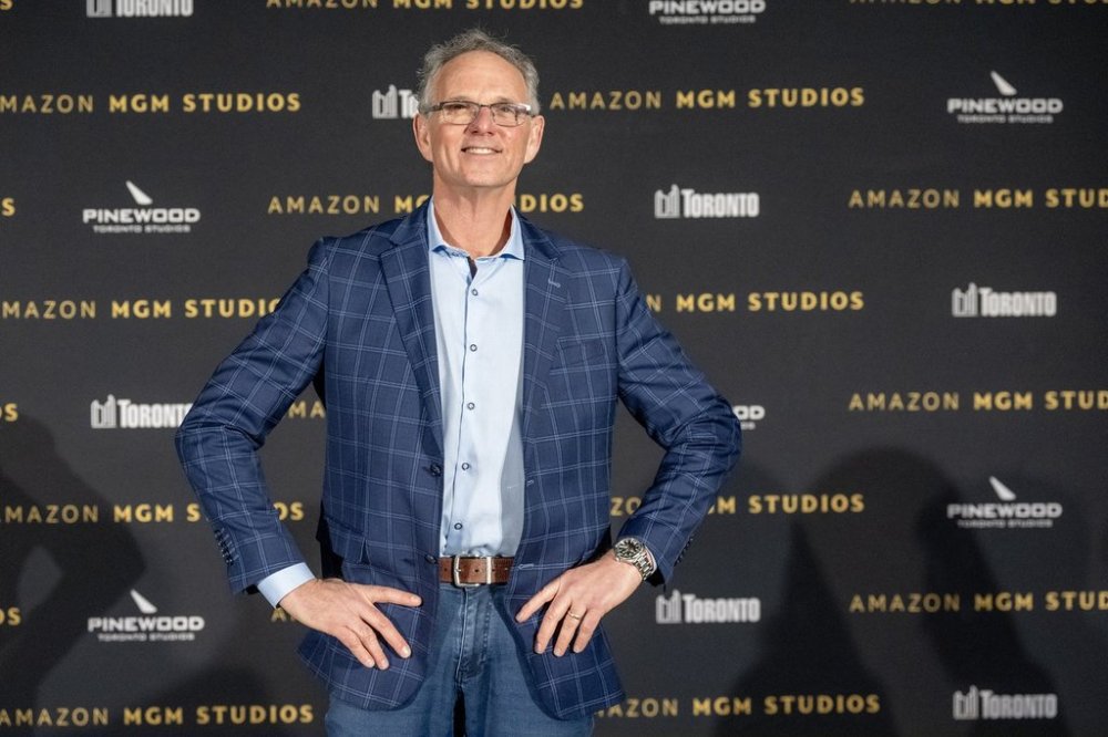 Caterer David Mintz poses for a photo at an event at Pinewood Studios in Toronto on Tuesday, Feb. 4, 2025. THE CANADIAN PRESS/Frank Gunn