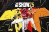 This image provided by Sony, shows the cover of art for the video game MLB The Show 25 featuring rising baseball stars Paul Skenes, Gunnar Henderson and Elly De La Cruz on the cover. The game is scheduled to hit the market on March 18, 2025. (Sony via AP)