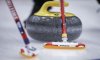 Curling brooms are shown at the Scotties Tournament of Hearts in Calgary, Thursday, Feb. 22, 2024. THE CANADIAN PRESS/Jeff McIntosh