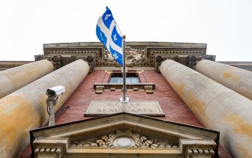 The offices of the Office Québécois de la langue francaise (OQLF) are seen in Montreal on Nov. 21, 2024. THE CANADIAN PRESS/Christinne Muschi