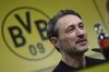 Niko Kovac is introduced as Borussia Dortmund's new coach at a press conference at Iduna Park media center, in Dortmund, Germany, Tuesday, Feb. 4, 2025. (Bernd Thissen/dpa via AP)