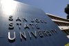 File - In this June 30, 2011 file photo is an exterior view of San Jose State University in San Jose, Calif. (AP Photo/Paul Sakuma, File)