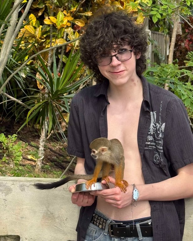 Chase Delorme-Rowan is shown in a handout photo taken in Punta Cana, Dominican Republic. The Edmonton man, who was assaulted in a bar in the Dominican Republic, is out of a coma. THE CANADIAN PRESS/HO-Cindy Rowan **MANDATORY CREDIT**