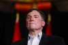Finance Minister Dominic LeBlanc speak to reporters prior to a meeting during a cabinet retreat at Chateau Montebello in Montebello, Que., on Monday, Jan. 20, 2025. THE CANADIAN PRESS/Sean Kilpatrick
