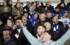Birmingham City owner Tom Wagner, center, in the stands, during the English Football League One soccer match between Wrexham and Birmingham City at the SToK Racecourse, in Wrexham, Wales, Thursday, Jan. 23, 2025. (Nick Potts/PA via AP)