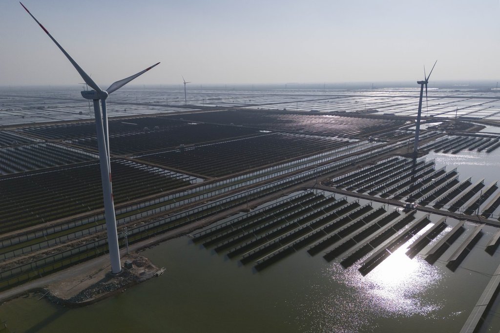 China built out record amount of wind and solar power in 2024 ...