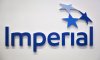 The Imperial Oil logo is shown at the company's annual meeting in Calgary on April 28, 2017. THE CANADIAN PRESS/Jeff McIntosh
