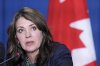 Alberta Premier Danielle Smith speaks to the media during the fall meetings of Canada's premiers, in Toronto, Monday, Dec. 16, 2024. THE CANADIAN PRESS/Nathan Denette