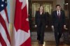 Secretary of State Marco Rubio and Canada's Minister of Foreign Affairs Mélanie Joly walk towards the Treaty Room at the State Department, Wednesday, Jan. 29, 2025. A trio of federal cabinet ministers is in Washington today making a last-ditch attempt to stop U.S. President Donald Trump from imposing economically devastating tariffs on Canadian imports. THE CANADIAN PRESS/AP, Manuel Balce Ceneta