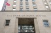 The Bank of Nova Scotia, or Scotiabank, signage is pictured in the financial district in Toronto, Friday, Sept. 8, 2023. THE CANADIAN PRESS/Andrew Lahodynskyj