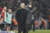 PSG's head coach Luis Enrique reacts during the Champions League playoff second leg soccer match between Paris Saint-Germain and Brest at the Parc des Princes in Paris, Wednesday, Feb. 19, 2025. (AP Photo/Michel Euler)