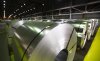 Rolls of coiled coated steel are shown at Stelco before a visit by the Chrystia Freeland, Minister of Foreign Affairs, in Hamilton on June 29, 2018. THE CANADIAN PRESS/Peter Power